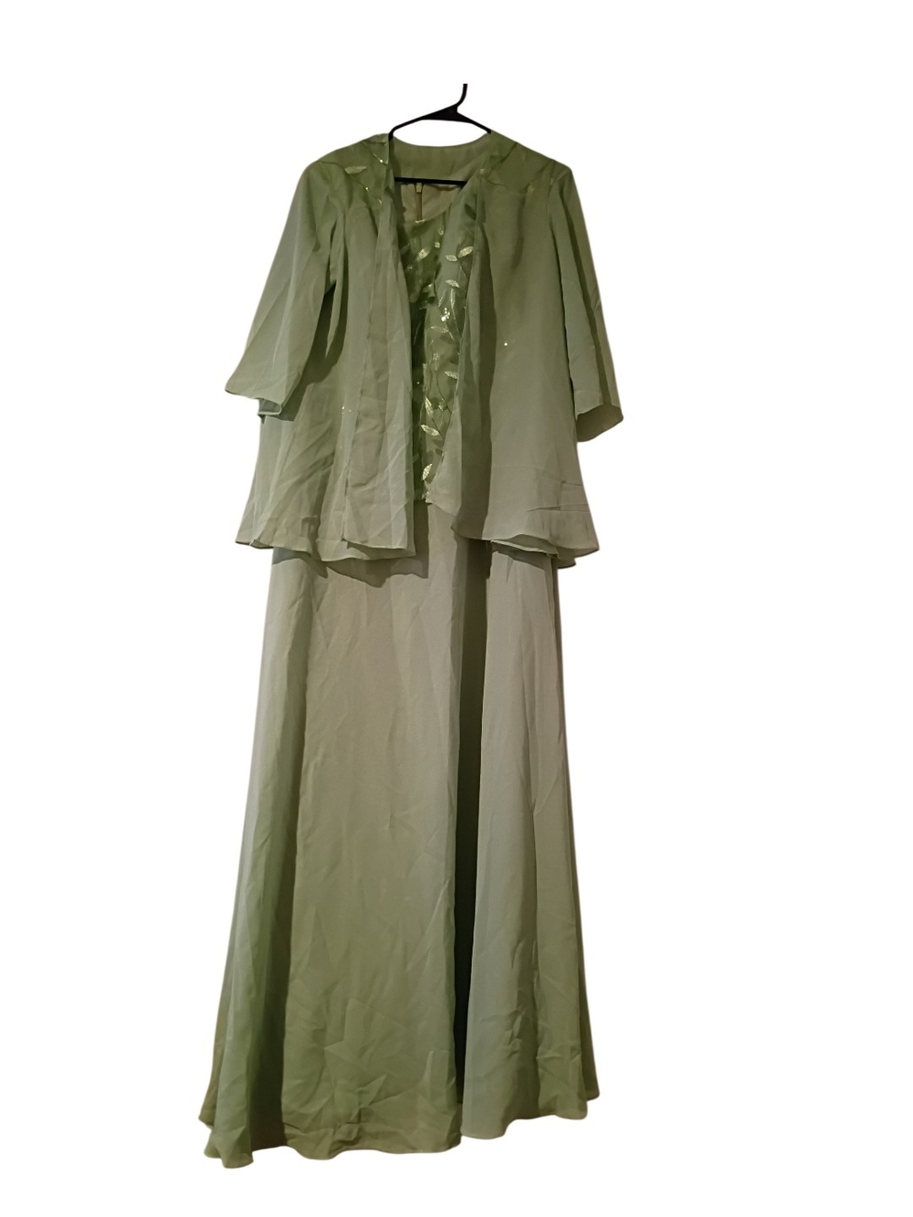 2 PieceMother of Bride Dress with Jacket Lace Chiffon. Size 16 NWT OBO